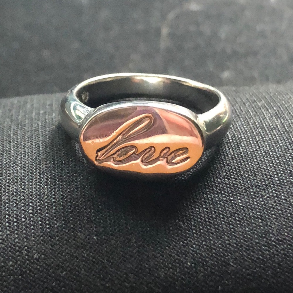 Lia Sophia “Love” ring